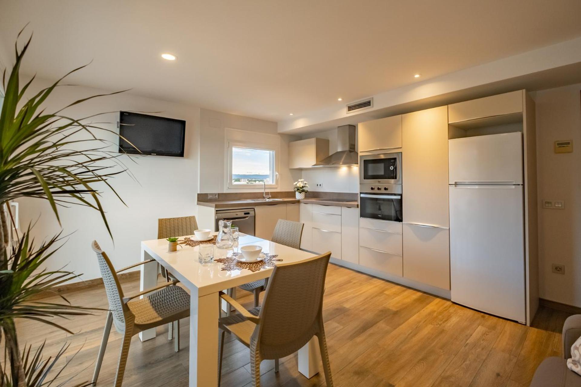 Apartamento Con Terraza, Vistas Playa Y Montana 霍斯皮塔勒·德尔英福 外观 照片