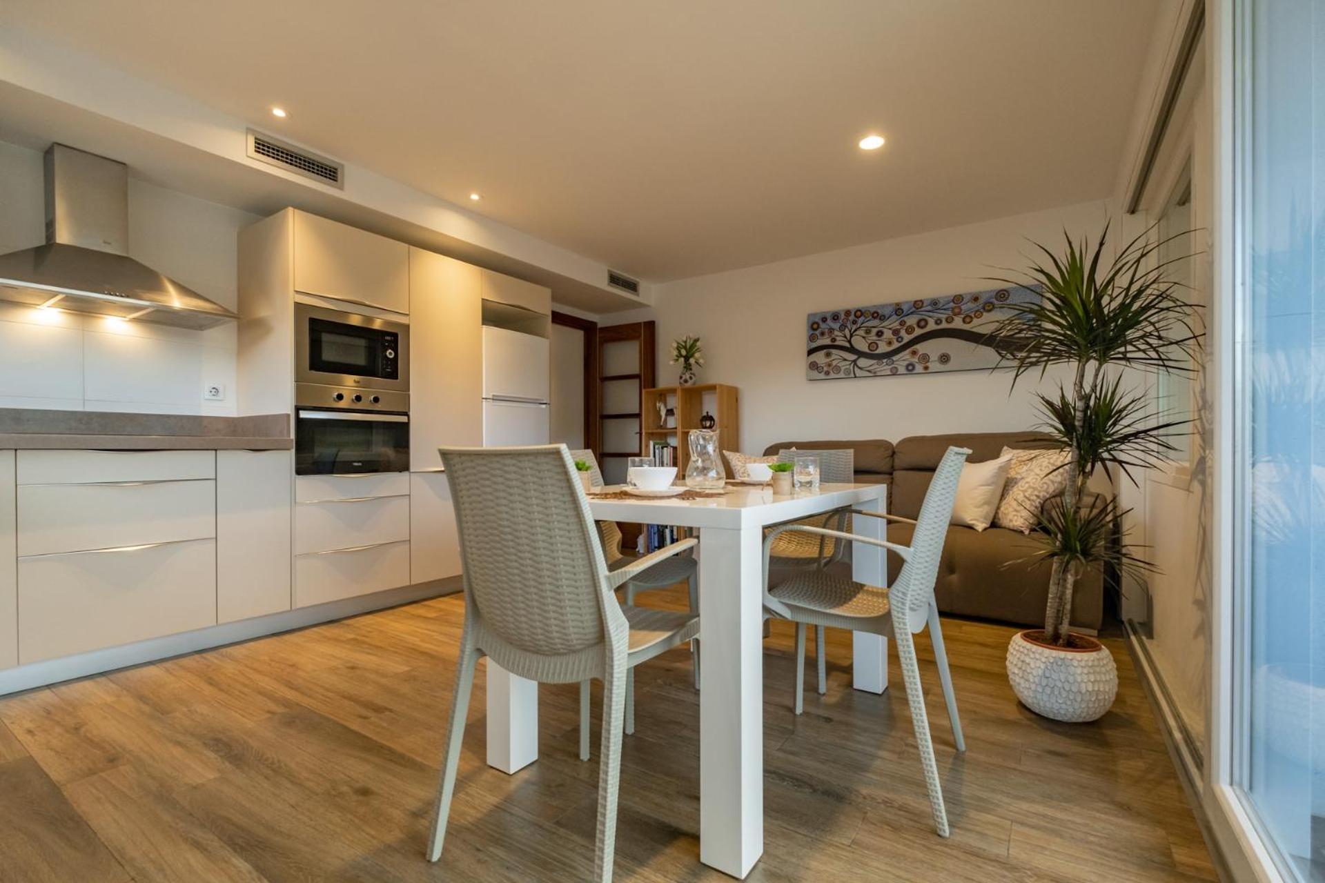 Apartamento Con Terraza, Vistas Playa Y Montana 霍斯皮塔勒·德尔英福 外观 照片
